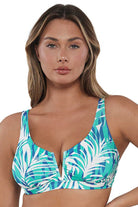 Sunsets: Sea Breeze Sandbar Rib Vienna V-Wire Top