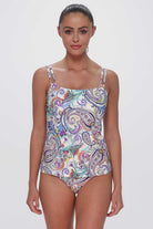 Sunsets: Tide Pool Twist Taylor Tankini Top