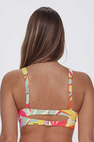 Sunsets: Tropicolor Crepe Natalie Underwire Top