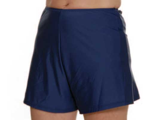 T.H.E: Plus Size Solid Swim Short - NAVY