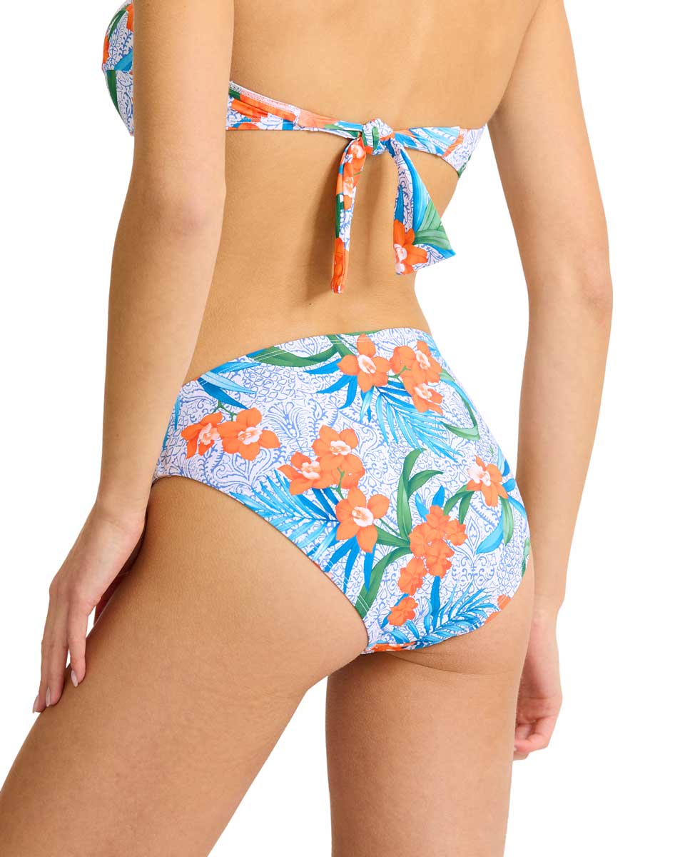 Tommy Bahama: Goa Tropical Shirred Hipster Bikini Bottom