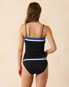 Tommy Bahama: Island Cays Colorblock Bandini Top - INDIGO BLUE