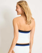 Tommy Bahama: Island Cays Colorblock Bandini Top - WHITE