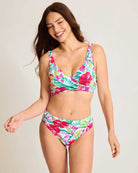 Tommy Bahama: Island Cays Fiesta Uunderwire Wrap Front Bra