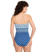 Tommy Bahama: One Piece Noble Pineapple Bandeau Swimsuit