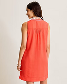 Tommy Bahama: Pico Bay Sold Split Neck Coverup Dress