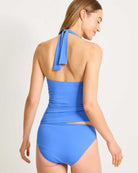 Tommy Bahama: Solid Pearl Halter Tankini Top