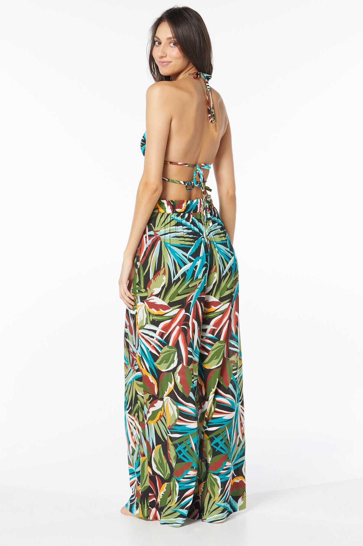 Vince Camuto: Midnight Bloom Cover Up Pant