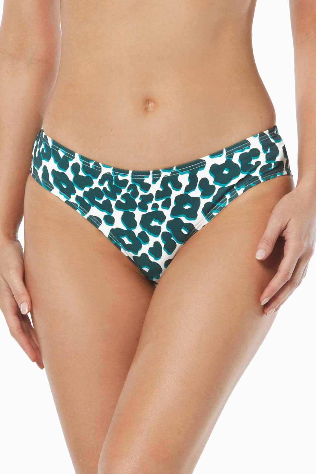 Vince Camuto: Seaside Leopard Cheeky Bikini Bottom