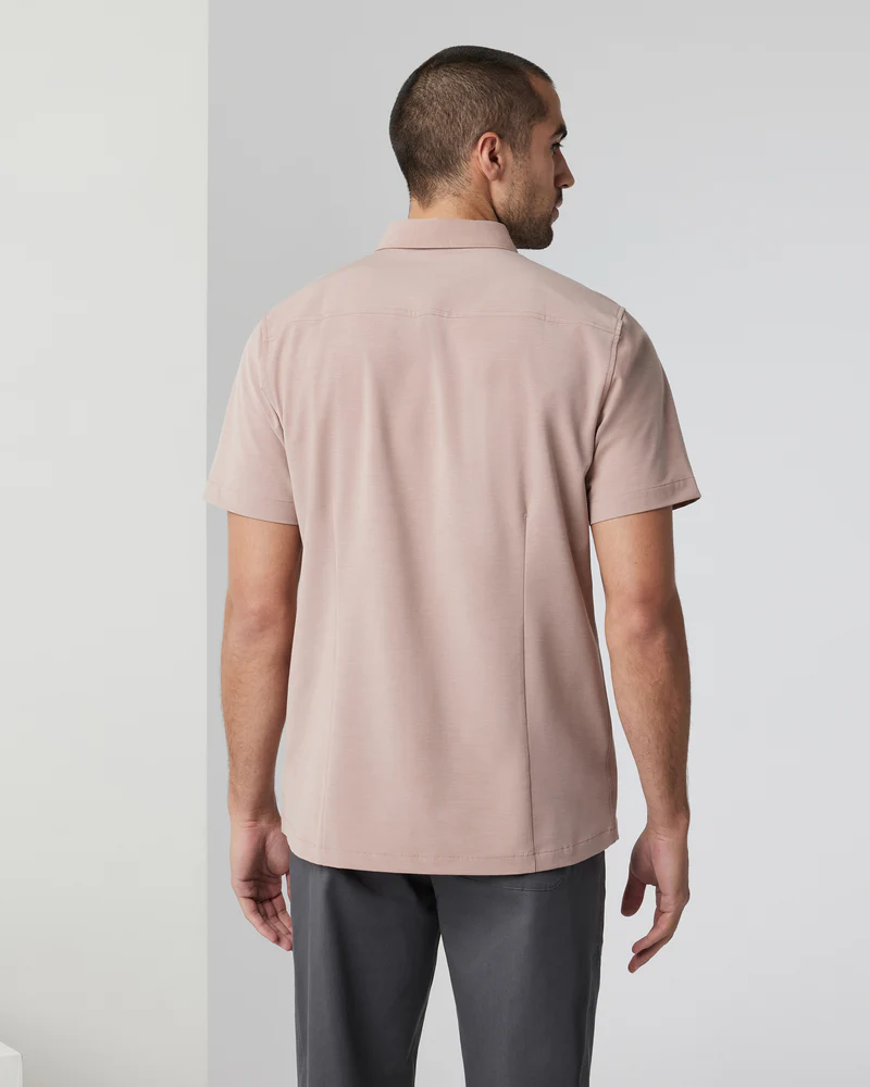 Vuori: Bridge Button Down Short Sleeve Shirt