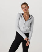 Vuori: Women's Halo Mini Full Zip Hoodie