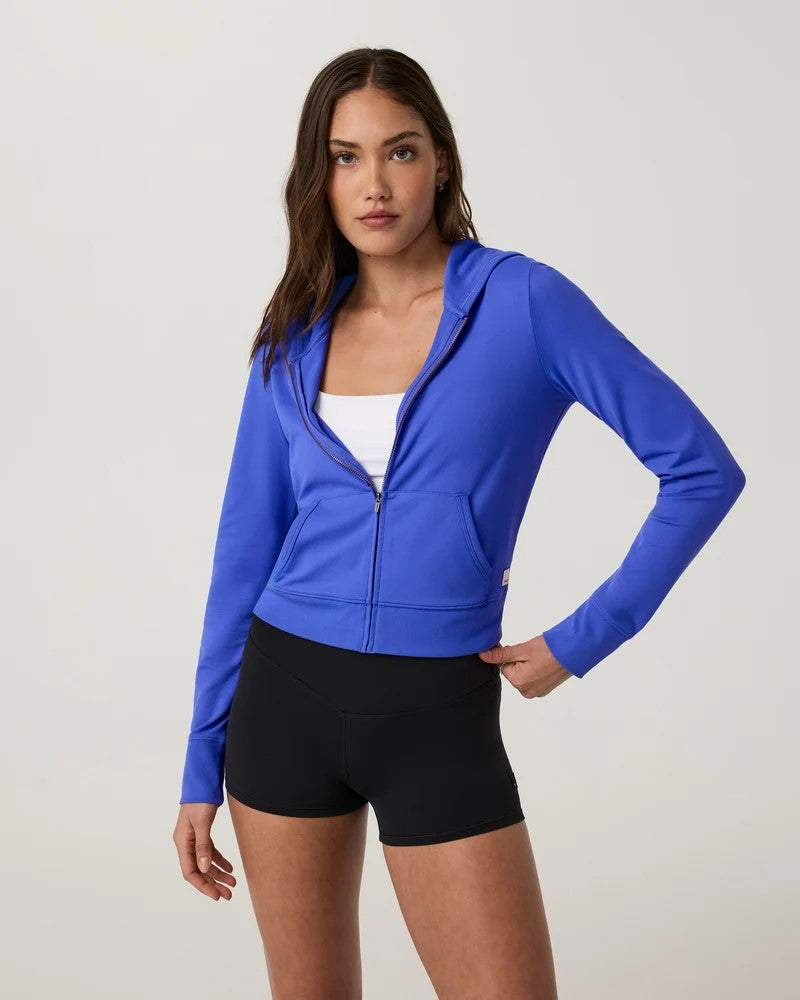 Vuori Women's Halo Mini Full Zip Hoodie