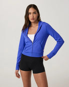 Vuori: Women's Halo Mini Full Zip Hoodie