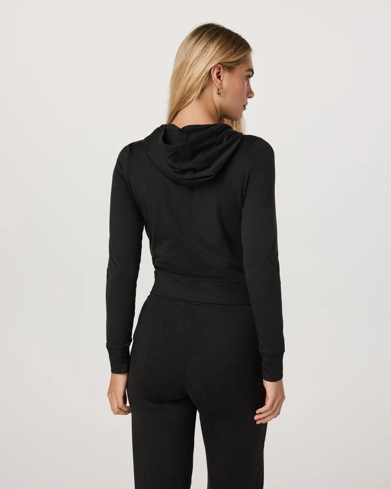 Vuori Women's Halo Mini Full Zip Hoodie, alternate view
