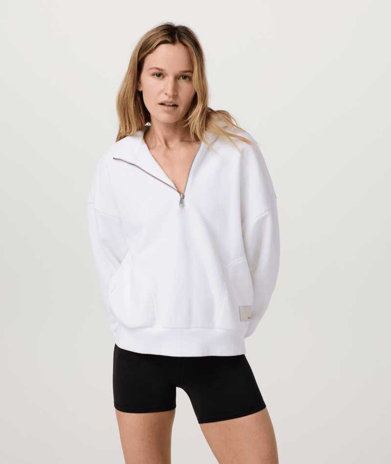 Vuori: Women's Restore Relaxed Half Zip Hoodie