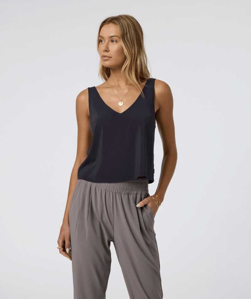 Vuori: Women's Villa Cropped Tank