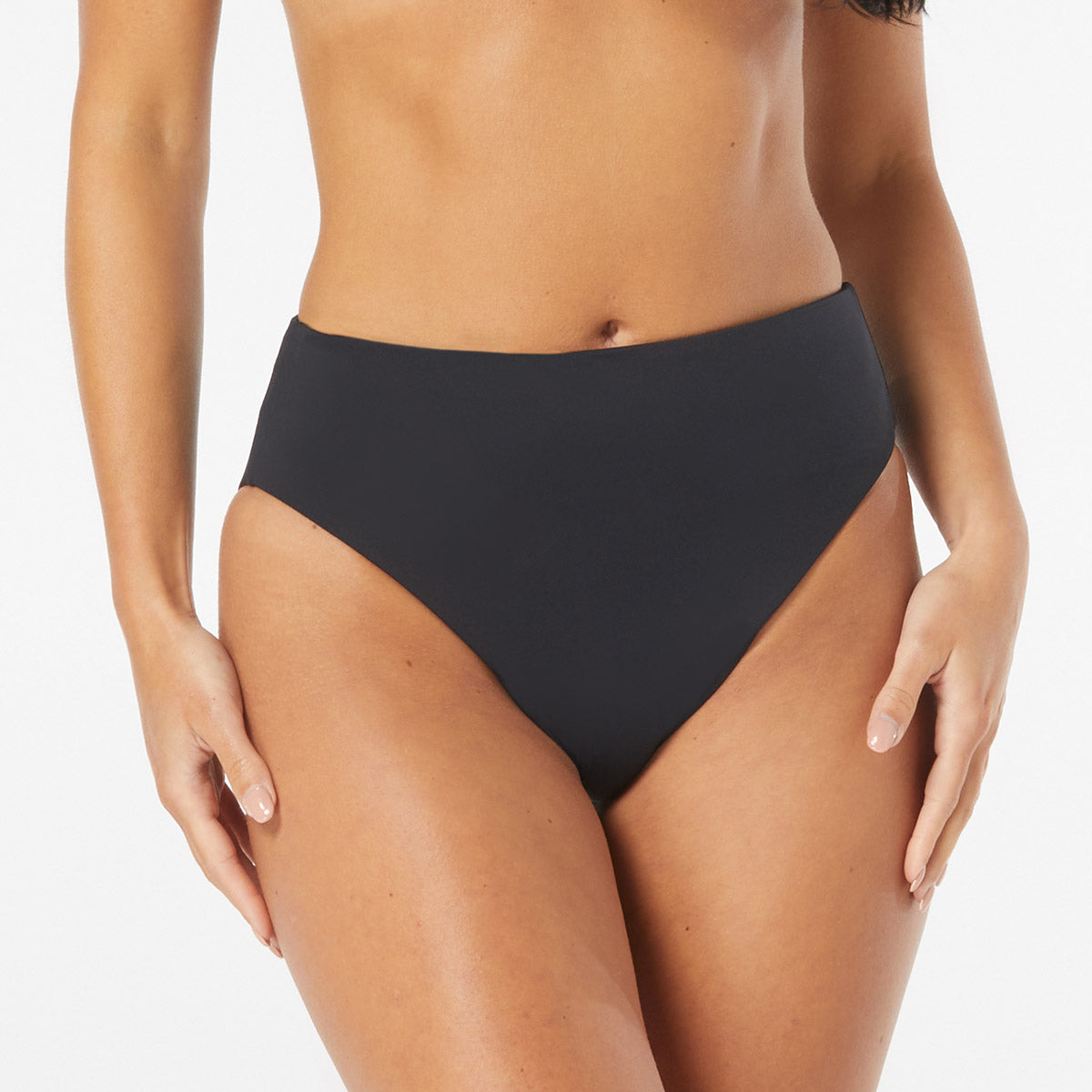 Carmen Marc Valvo: Foil Jungle Cheetah Reversible High Waist Bikini Bottom