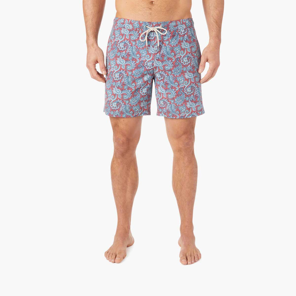 Fair Harbor: The Bayberry Red Paisley Volley 