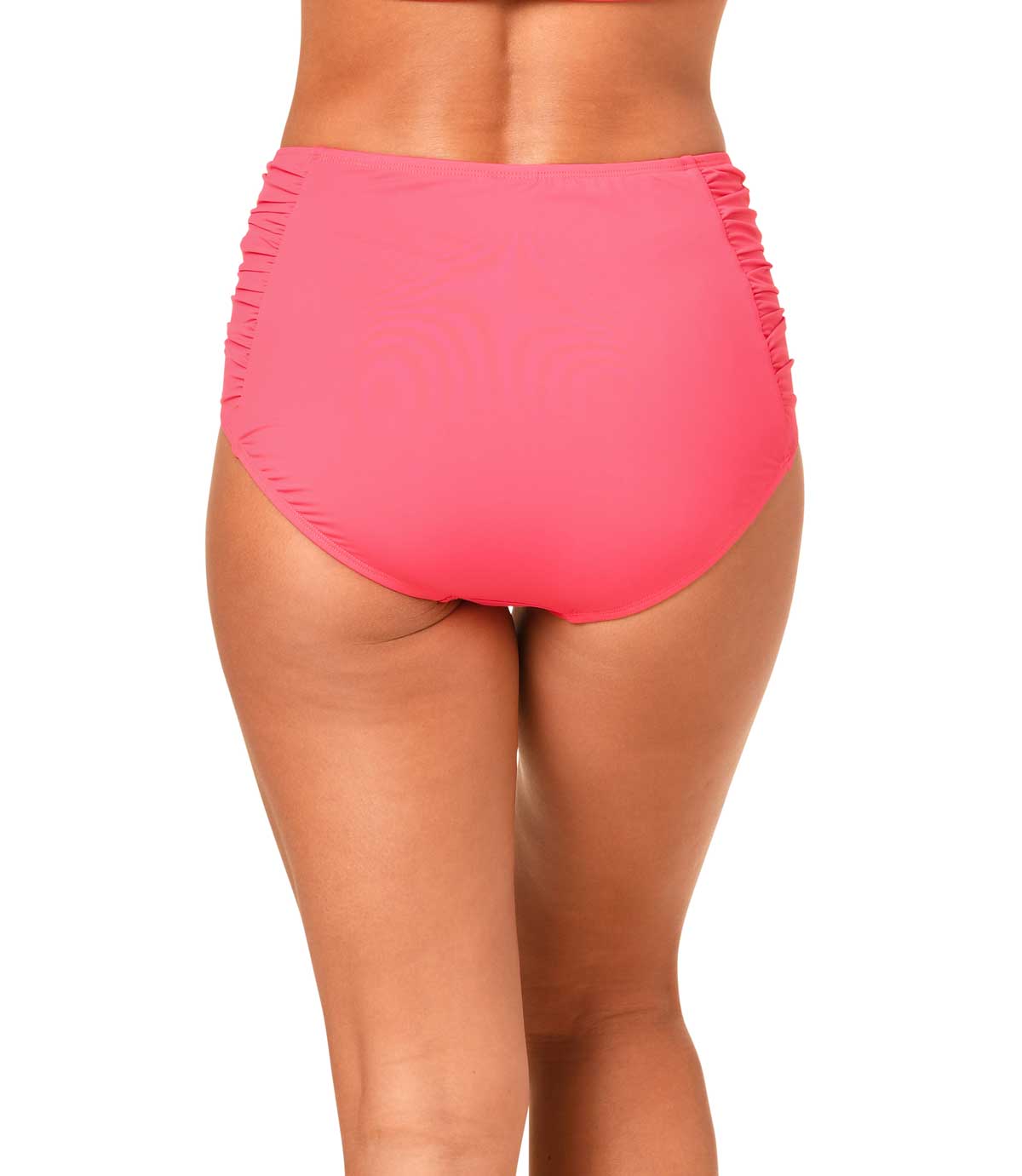 Jantzen: Solids Side Shirred Comfort Core Bottom - WATERM