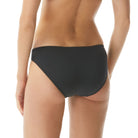 Michael Michael Kors: Solid Classic Bikini Bottom - BLACK