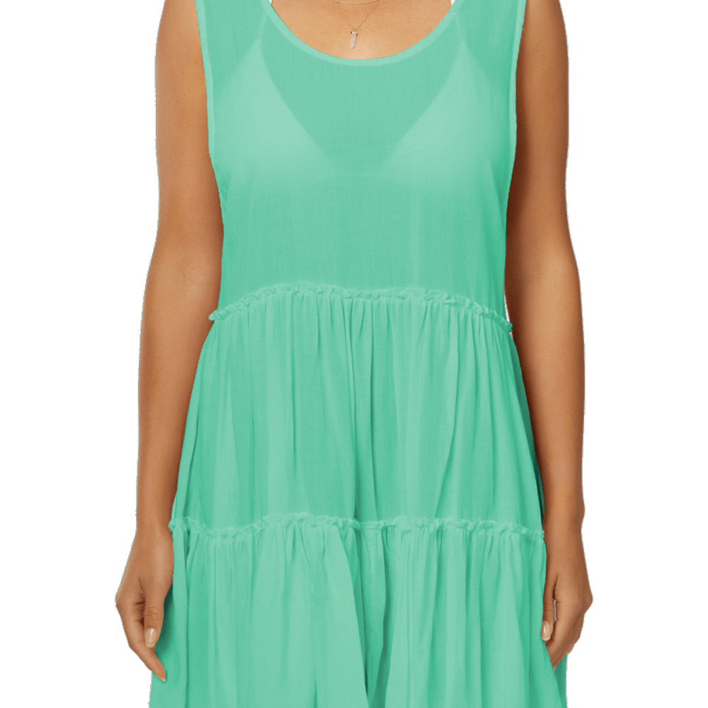 O'Neill: Linnet Solid Tank Mini Cover-Up - KLY