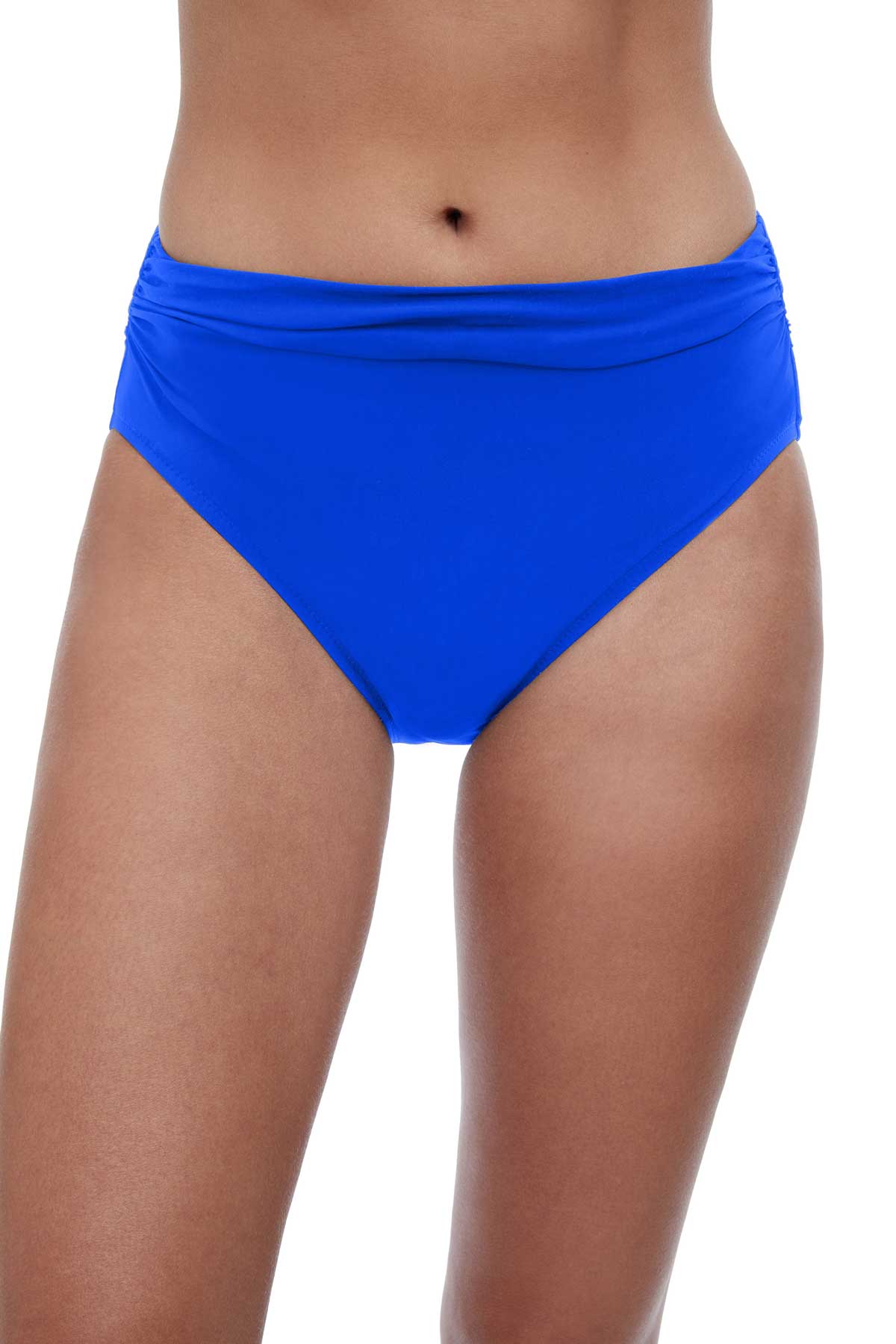 Profile: Tutti Frutti Solid Side Shirred Bottom - COBALT