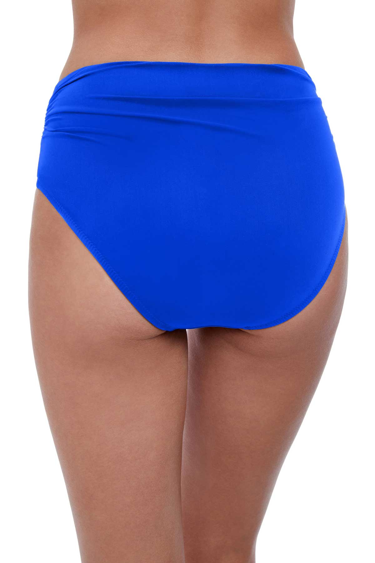 Profile: Tutti Frutti Solid Side Shirred Bottom - COBALT